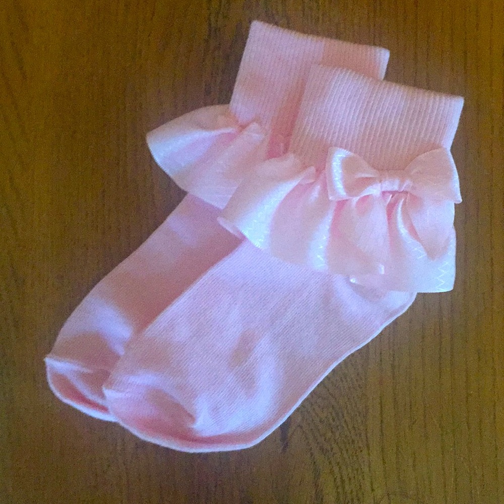 Pink Dressy Socks
